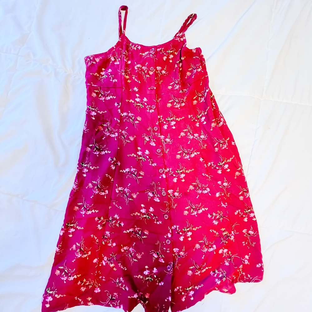 GAP Kids Floral Pink Dress